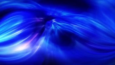 Soyut parlak geçiş mavi iplikçikler canlandırması