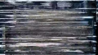 Arıza ve Statik Gürültü. TV Gürültüsü Görüntüsü