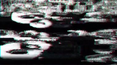 Arıza ve Statik Gürültü. TV Gürültüsü Görüntüsü