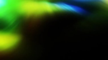 Farklı renk duman efektlerinin karışımı