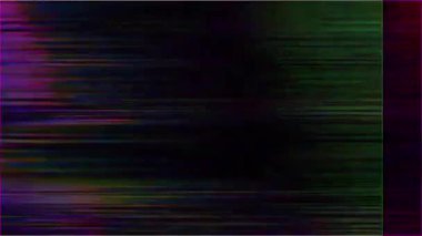 Siyah arka planda eski arızalar ve parazit sesleri. TV Gürültüsü Görüntüsü