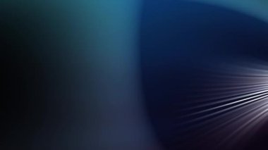 Soyut koyu bulanık arkaplan, görüntünün içinde beyaz ışınlar yanıp sönüyor.