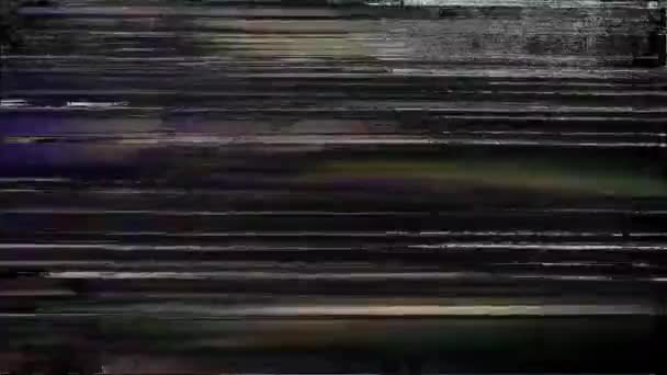 Glitches Static Noise Noise Footage — Stock Video