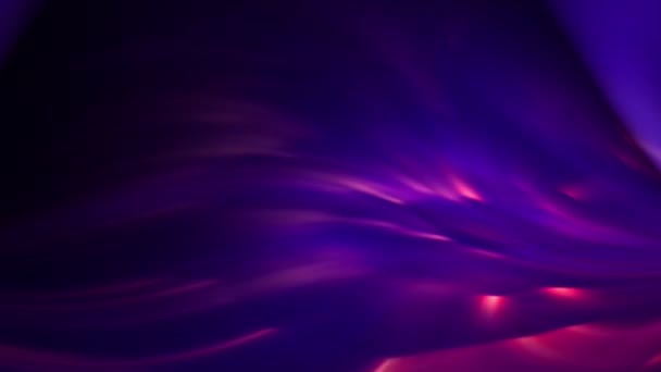 Fondo Azul Color Púrpura Parpadea Animación Abstracta — Vídeos de Stock