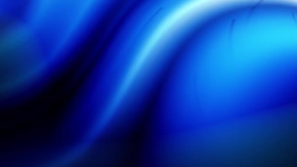 Abstraktes Gradienten Blaue Welle Animation — Stockvideo