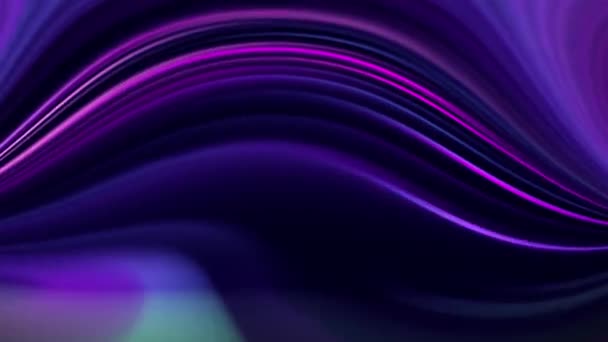 Abstraktní Mnohobarevné Prameny Světlé Purpurové Cesty — Stock video