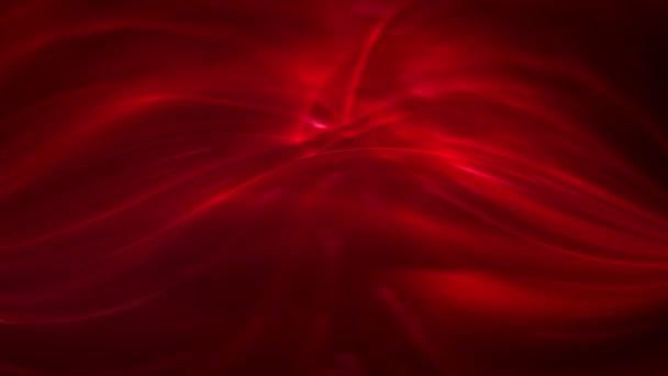 Rojo Abstracto Hebras Espeluznantes Volcánico Estilo Dinámico — Vídeos de Stock