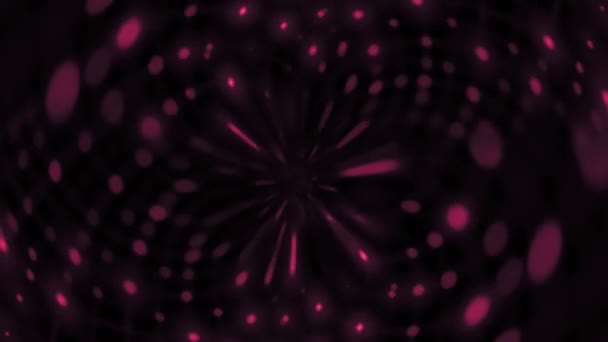 Silná Animovaná Barevná Živá Tapeta Looping Background Plum — Stock video