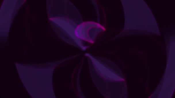 Smoky Colorful Swirl Animated Footage — Stock Video