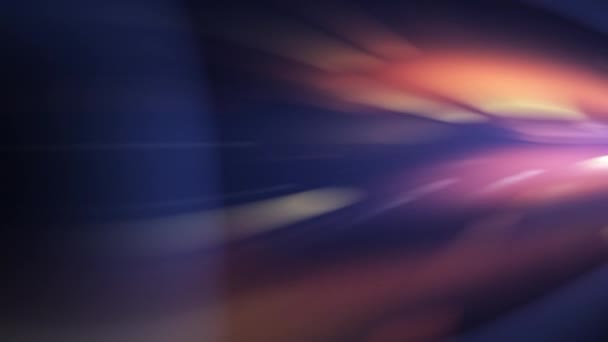 Розмите Небо Рухається Мультиколор Абстрактна Анімація Темно Синій Фон — стокове відео