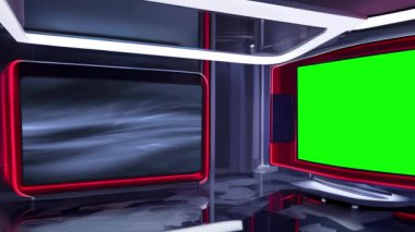 Sanal TV Stüdyosu Olan Bir Profesyonel Gibi Yayın