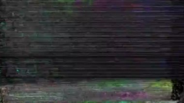 Arıza ve Statik Gürültü. TV Gürültüsü Görüntüsü