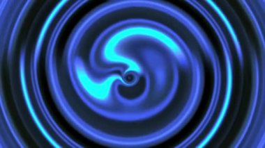 Küresel mavi renk illüzyonu canlandırma arkaplanı