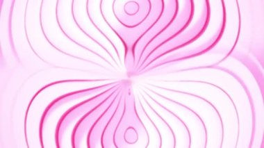 Beyaz ve pembe animasyon şeritlerinin genişlemesi ve küçülmesi