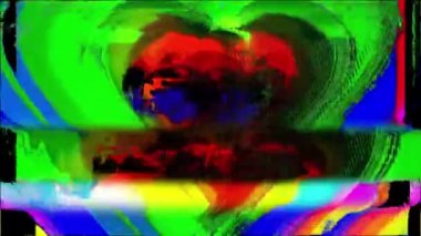 Siyah arka planda eski arızalar ve parazit sesleri. TV Gürültüsü Görüntüsü