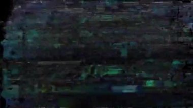 Eşsiz Tasarım. Sinyal kötü. Dijital TV Gürültüsü titreşiyor. 