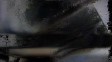 VHS Analog Özet Dijital Animasyonu. Eski televizyon. Arıza Hatası Görüntü Hasarı