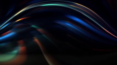 Soyut çok renkli kırık çizgiler koyu arkaplan