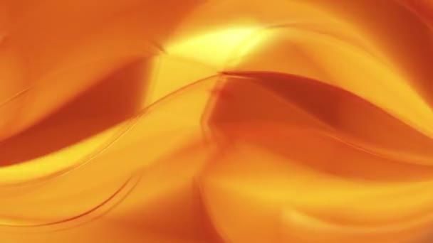 Animation Abstraite Aux Bords Orange Vif Éclairant — Video