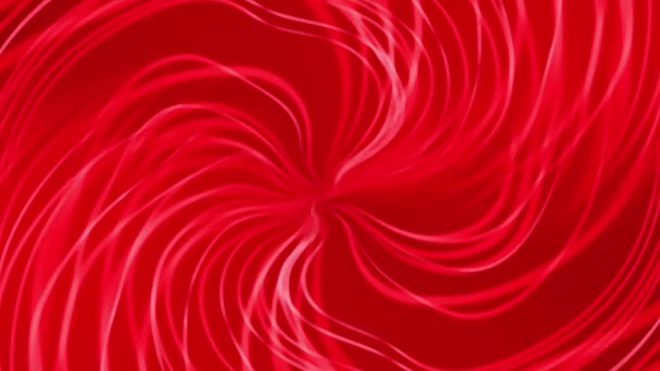 红色旋涡螺旋背景动画镜头 — 图库视频影像