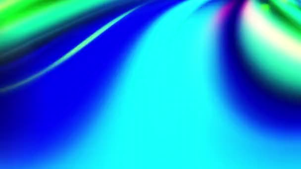 Velocità Sfocata Filamenti Multicolore Visualizzazione Molto Veloce — Video Stock