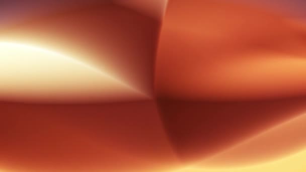 Rozmazaný Obraz Hnědého Objektu Pozadí Světle Oranžový Kruh Uprostřed — Stock video