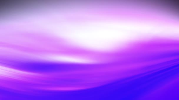 Movimiento Lento Azul Púrpura Efecto Nublado Fondo Animación Abstracta — Vídeo de stock