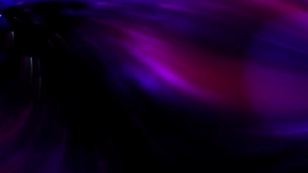 Многоцветные Красивые Переходные Огни Мерцают Над Тёмной Задницей Нормальном Движении — стоковое видео
