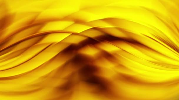 Абстрактне Жовте Яскраве Розбите Смугасте Золоте Світло — стокове відео