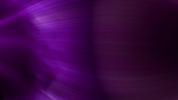Abstracto Púrpura Hebras Brillantes Bailando Fondo Pantalla — Vídeos de Stock