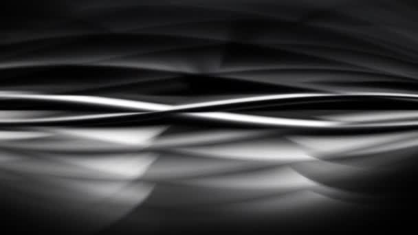 Яскраві Смуги Тунелю Абстрактний Білий Темний Фон — стокове відео