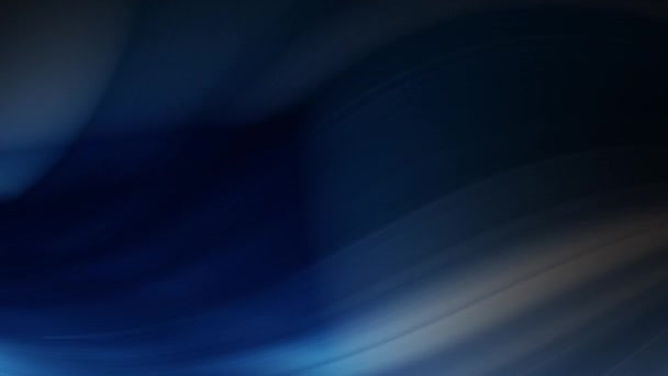 Голубой Фон Расплывчатым Красочным Дизайном Середине — стоковое видео