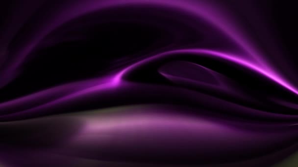 Темний Фон Фіолетові Неонові Безшовні Смуги Абстрактна Анімація — стокове відео