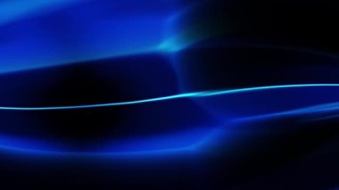 Soyut mavi sapma efekti canlandırması