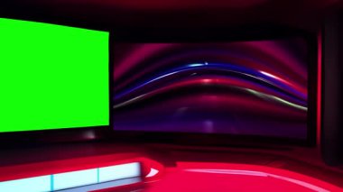 Stüdyo Alanınızı Gerçekçi 3D Sanal TV Stüdyo Stüdyosu ile Yükseltin