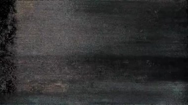 VHS Analog Özet Dijital Animasyonu. Eski televizyon. Arıza Hatası Görüntü Hasarı