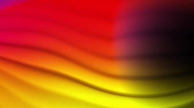 Soyut kırmızı çizgiler dalgalı fütüristik animasyon