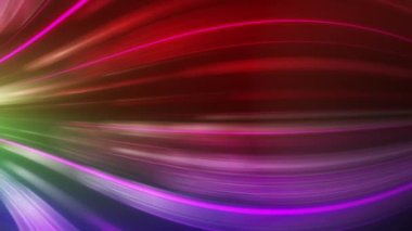 Siyah arkaplan ile renkli parlak çizgiler