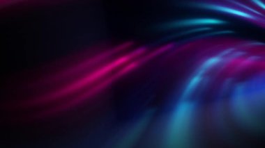 Görüntünün merkezinden gelen renkli bir ışık girdabı ve siyah bir arkaplan.