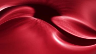 Kan hücreleri parlayan iplikleri şekillendirir. Canlandırmayı.