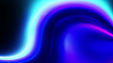 Çoklu renk çoklu kıvrımlı titreşim etkisi koyu arkaplan üzerinde