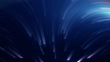 Yavaş çekim Mavi Donanma eğrisi mavi arka planda