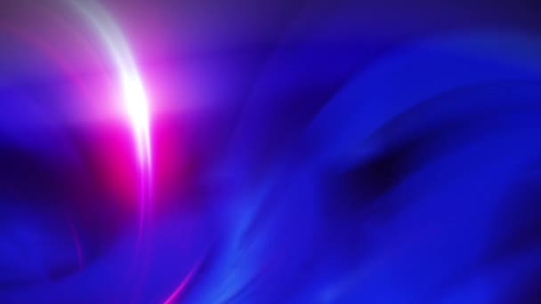 Luz Púrpura Abstracta Una Animación Onda Viral Azul — Vídeo de stock