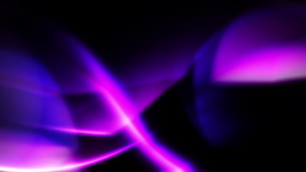 Абстрактные Фиолетовые Полосы Темный Фон — стоковое видео