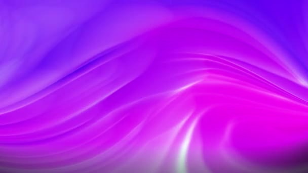 Hermoso Abstracto Púrpura Tonos Onda Forma Rayas Animación — Vídeos de Stock