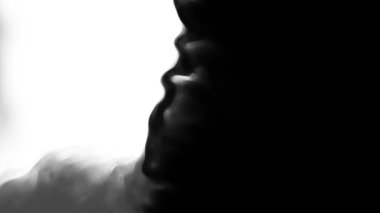 Dijital mürekkep kanaması animasyon görüntüleri