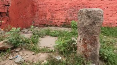 atık boşaltımı yakın plan görünümü