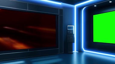 Gerçekçi Animasyonları ve Yüksek Çözünürlüklü Görselleri olan Dinamik 3D Sanal Stüdyo
