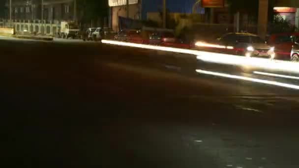 Trafic Time Lapse Hyderabad India — Videoclip de stoc