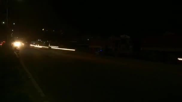 交通時間ラップ Hyderabad インド — ストック動画